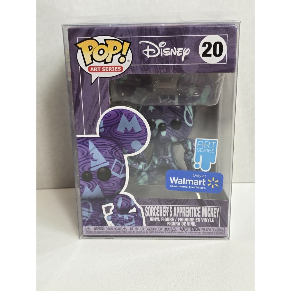 Funko POP Art Series Disney Sorcerer's Apprentice Mickey #20 Walmart Exclusive